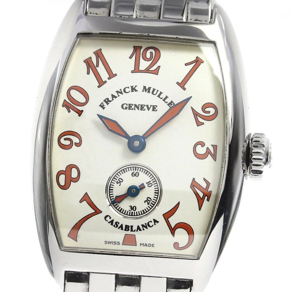 FRANCK MULLER Casablanca 1750S6 Silver Dial Hand Winding Ladies Watch_810208